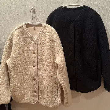 유니클로 보들보들 아우터 후드티 4점