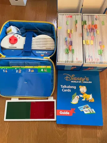 DWE 토크 어롱 카드, 플레이메이트, Q&A 카드 세트