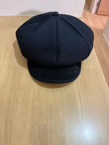 블랙 헌팅 캡 8패널 디자인