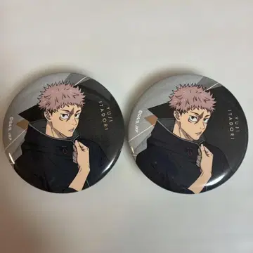 이타도리 유우지 캔뱃지 2개 세트