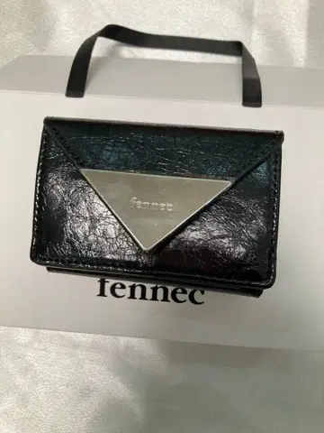 fennec 3단 폴더형 지갑 블랙