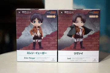 10주년 진격의 거인 엘렌 예거 리바이 넨도로이드 돌