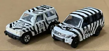 토미카 미쓰비시 파제로 사파리 2대 세트
