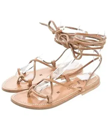 K JACQUES 여성용 샌들