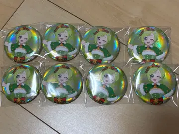 비밀의 아이프리 크리스마스 미츠바 아이리 오로라 캔뱃지 팝업