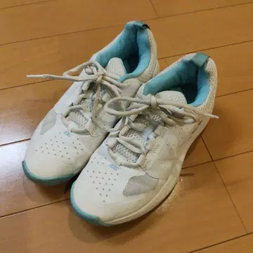 YONEX 테니스화 여성용 화이트/블루 24cm