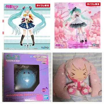 하츠네 미쿠 피규어 봉제 인형 모음