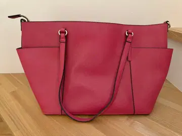 핑크 토트백 스트랩 포함