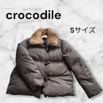 crocodile 다운 자켓 S 사이즈 퍼 포함