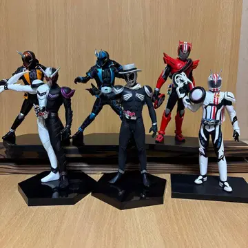 가면라이더 피규어 6체 세트