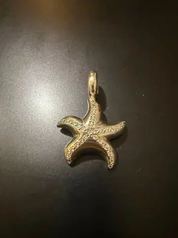 새상품급! 폴리폴리 펜던트 탑 별 불가사리 펜던트 실버