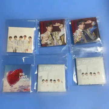 M!LK POP UP EVENT 스퀘어 캔뱃지 스퀘어 마그넷