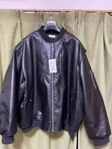 새상품 가죽 자켓 블랙