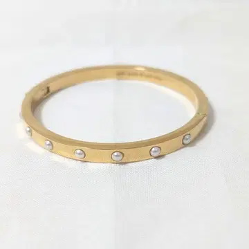 케이트 스페이드 팔찌 펄 뱅글 골드