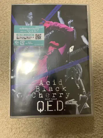 acid black cherry Q.E.D Blu-ray 시리얼 없음