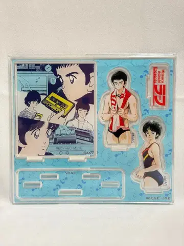 아다치 미츠루전 받침대 포함 아크릴 스탠드 러프