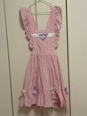 에이프런 오버롤 스커트