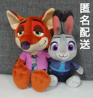 주토피아2 페어 봉제 인형 닉/주디 1