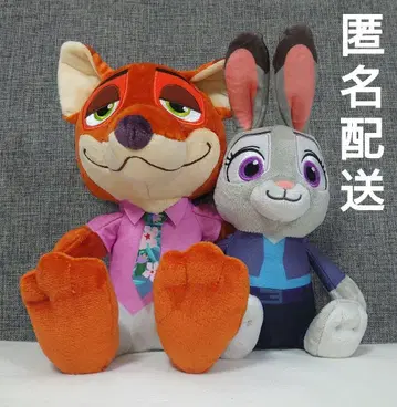 주토피아2 페어 봉제 인형 닉/주디 2