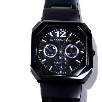INDEPENDENT 인데펜던트 남성용 스퀘어 워치