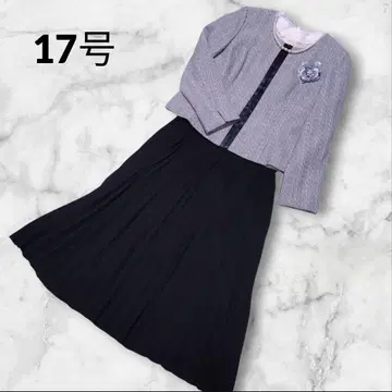 온워드 플리츠 스커트 세레모니 노카라 자켓 수트 17호