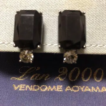 새상품급 VENDOME BOUTIQUE 오닉스 귀걸이