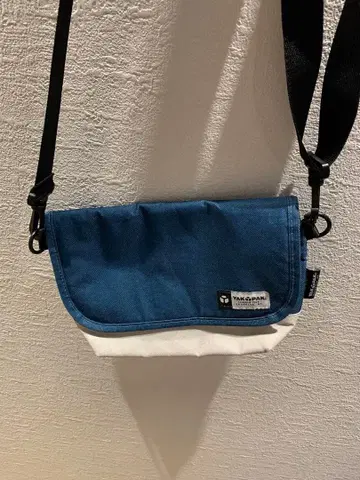 YAKPAK 숄더백 파랑/화이트