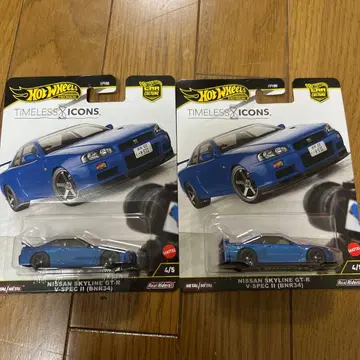핫휠 타임리스 아이콘 GT-R BNR34