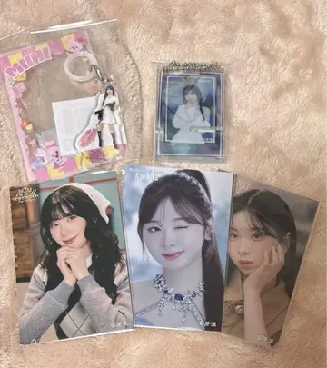 NiziU 온라인 복권 D상 아크릴 메지루시 참 E상 스티커 미이히