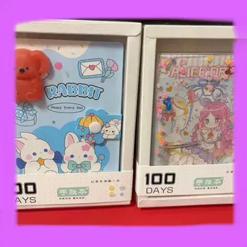 RABBIT 디자인과 물 샤카의 100페이지 노트