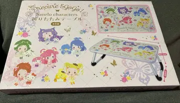 Yes! 프리큐어 5 GoGo! x 산리오 캐릭터즈 접이식 테이블