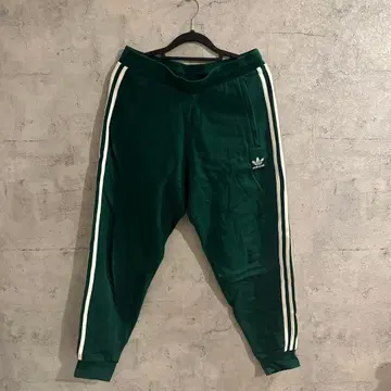 adidas 다크 그린 조거 팬츠 XL