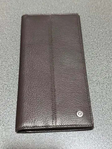 MONTBLANC 브라운 장지갑 수납 가방 포함