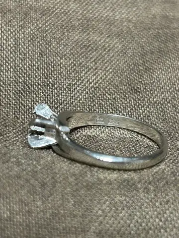 플라티나 900 반지 토대