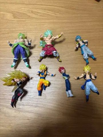 드래곤볼 가챠가챠 7체 세트