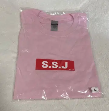[미사용 새상품] 시손 준 SSJ2019 공식 굿즈 티셔츠 핑크 XL