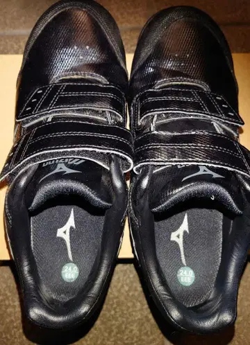 미즈노 올마이티 CS 블랙 24cm 미사용 새상품