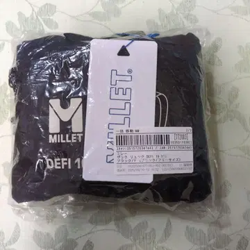 MILLET DEFI 16 블랙 프리 사이즈