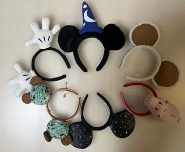 디즈니 머리띠 세트 6개