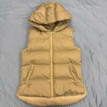 띠어리 다운 베스트 베이지 S 사이즈