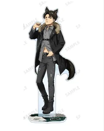 진격의 거인 마루이 BIG 아크릴 스탠드 리바이 늑대인간ver.