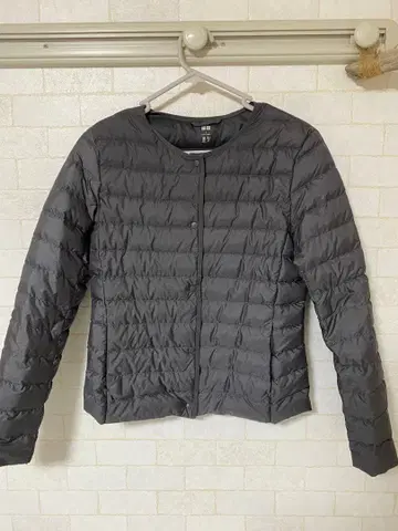 UNIQLO 그레이 다운 자켓 S