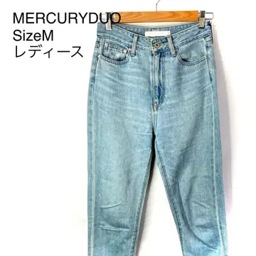 MERCURYDUO 머큐리 듀오 데님 청바지 M 라이트 블루