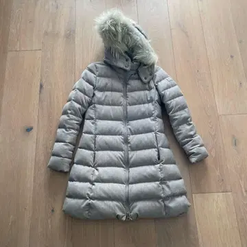 TATRAS 다운 코트 그레이 후드 부착