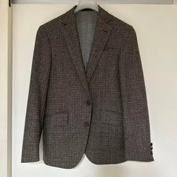 자켓 브라운 비즈니스 캐주얼