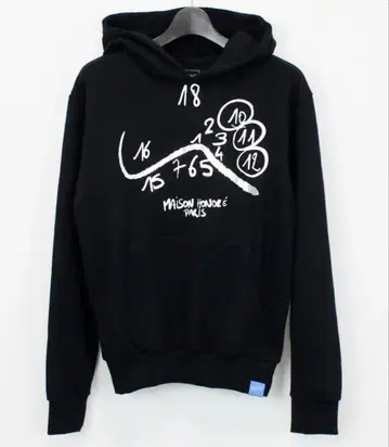 MAISON HONORE PARIS 풀오버 후드티 블랙
