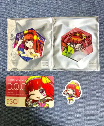 그노시아 콜라보 카페 애니메이트 아크릴 마그넷 카드 씰 SQ