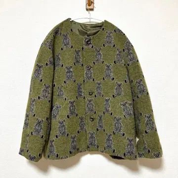 USED 수선했습니다 didizizi BEAR 울 코트