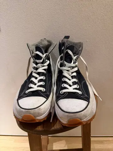 CONVERSE 런 스타 하이크 하이 블랙