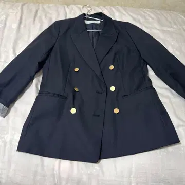 JOURNAL STANDARD 네이비 더블 브레스트 자켓 36